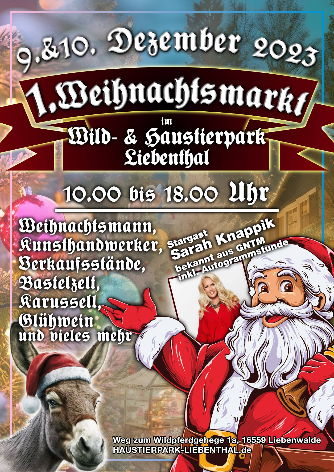 Weihnachtsmarkt in Liebenthal 2023 Weihnachtsmarkt in Liebenthal 2023